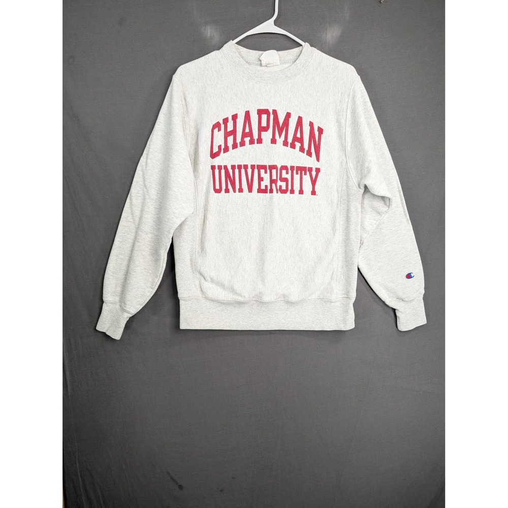 Champion Reverse Weave Chapman University Sweatshirt Gray Small 8315